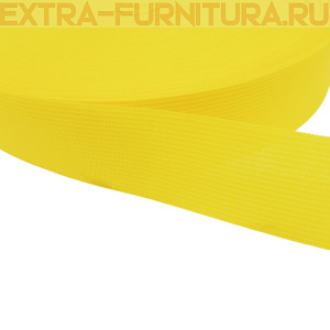 Лента окантовочная 32 мм цв.желтый 6, уп.100м (пл.4,0+/-0,2 гр/м)