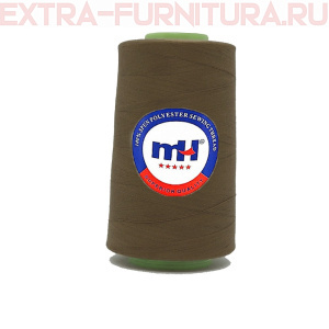 Нитки МН 40/2 п/э  5000 ярдов №399 коричневый *