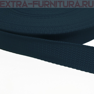 Стропа шир.30мм, цв.400 темно-синий, уп.50м, пл. 11,7 гр/м