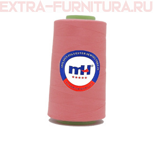 Нитки МН 40/2 п/э  5000 ярдов №158 ярко розовый *