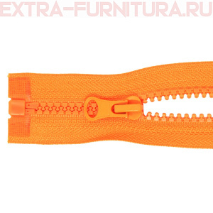 Молния Трактор Т5 1 замок 90см, цв.157 оранжевый, LOGO