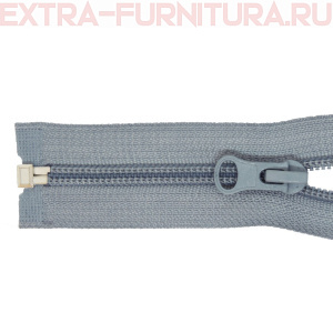 Молния Спираль разъемная дл. 80см, Т5, цв.316 серый LOGO