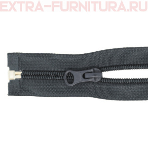Молния Спираль разъемная дл. 75см, Т5, цв.312 темно-серый LOGO