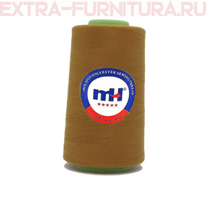 Нитки МН 40/2 п/э  5000 ярдов №438 коричневый *