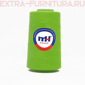 Нитки МН 40/2 п/э  5000 ярдов №513 св. зеленый