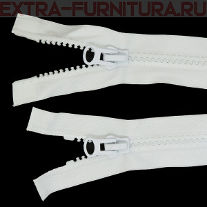 Молния Трактор Т8 2 замка 70см, цв. 101 белый, LOGO