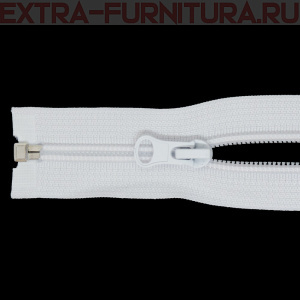 Молния Спираль разъемная дл. 70см, Т5, цв. белый LOGO
