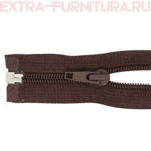 Молния Спираль разъемная Т5, дл. 75см, цв.304 темно-коричневый