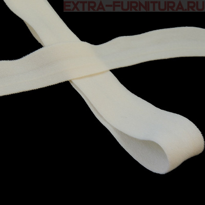 Резинка окантовочная 15мм цв.103 молочный, матовая арт.ROM15103 уп. 50м 