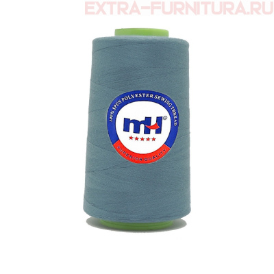 Нитки МН 40/2 п/э  5000 ярдов №312 серо-голубой