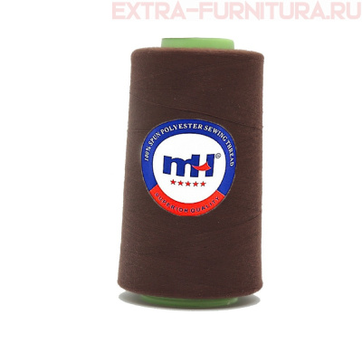 Нитки МН 40/2 п/э  5000 ярдов №533 коричневый