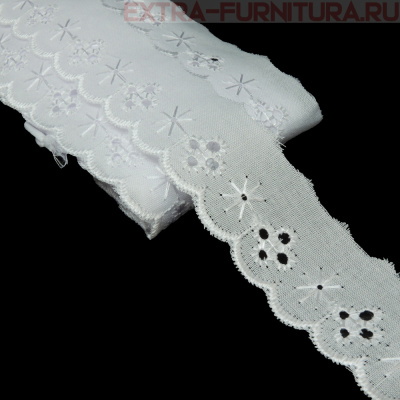 Шитье арт.ТСВ-20S17 шир.2,8см, цв. белый, уп. 13,71м