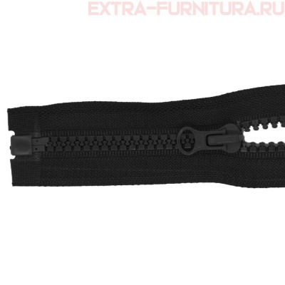 Молния Трактор Т5 1 замок 75см, цв. 322 черный, LOGO